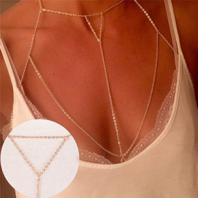 Body Jewelry Sale - Oro argento moda catena a maglia