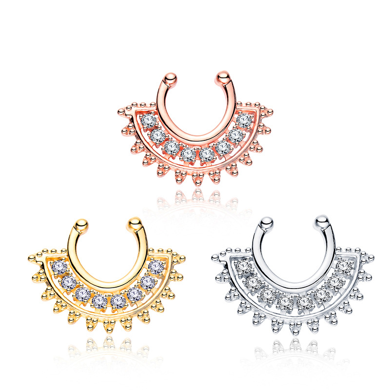 Body Jewelry Metal Types - 1 pz tipo U falso setto