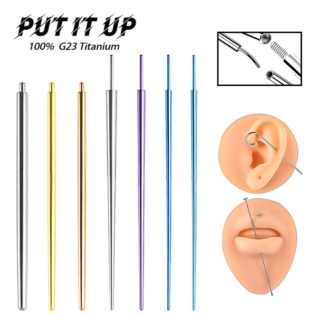 Body Jewelry Implants - PUTITUP Set da 10 pezzi di