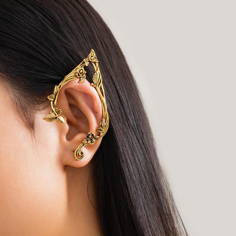 Body Jewelry Goth - 1 Paio di Orecchini a Clip