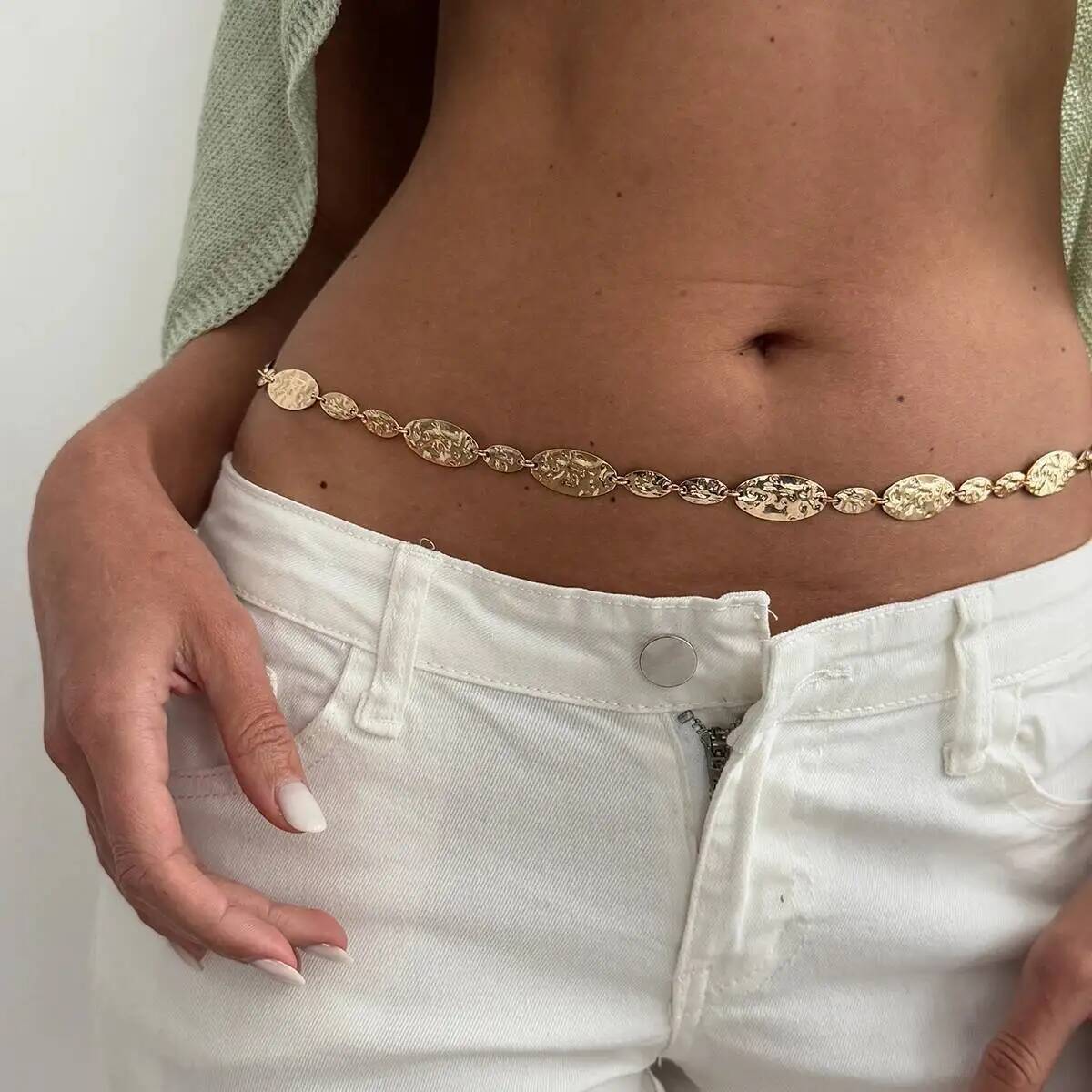 Body Jewelry Trend - IngeSight.Z Catena da Vita Vintage Semplice