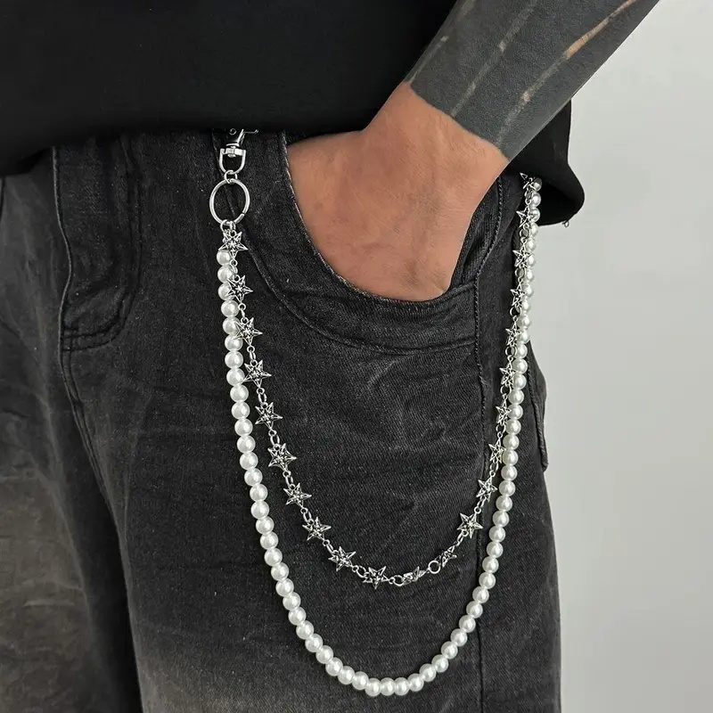 Body Jewelry Goth - Salircon Catena Vintage Punk in Metallo