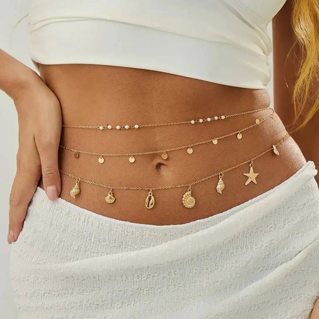 Body Jewelry Sale - IngeSight.Z 3 Pz/set Boho Stella Marina
