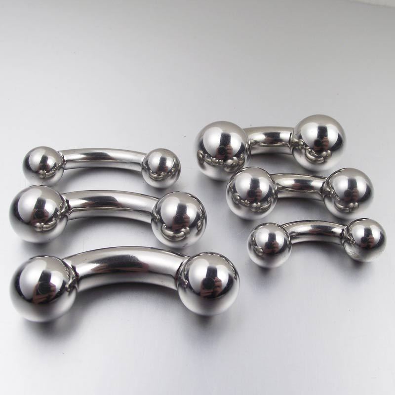 Nipple Bar Curved - 1 pz di grandi dimensioni dritto