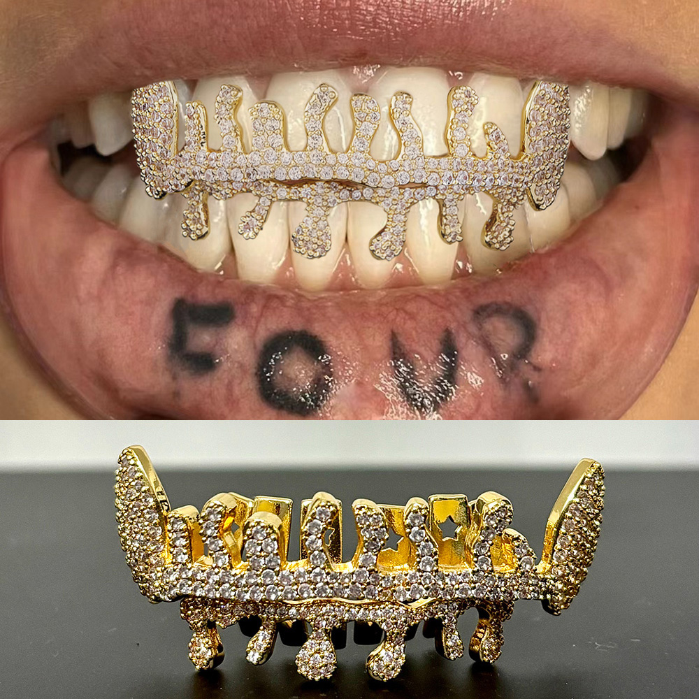 Body Jewelry For Men - RACHELZ Full Iced Out CZ Pietra