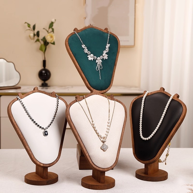 Body Jewelry Stores - Espositore per Collane in Legno con