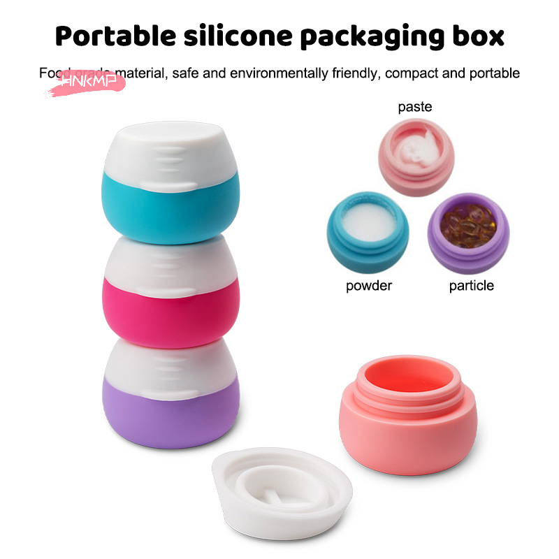 Body Jewelry Jewelry Box - Barattolo da viaggio portatile in silicone