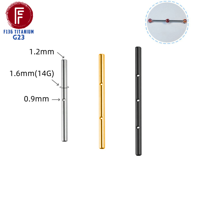Body Jewelry Implants - ASTM F136 Titanio di grado impianto