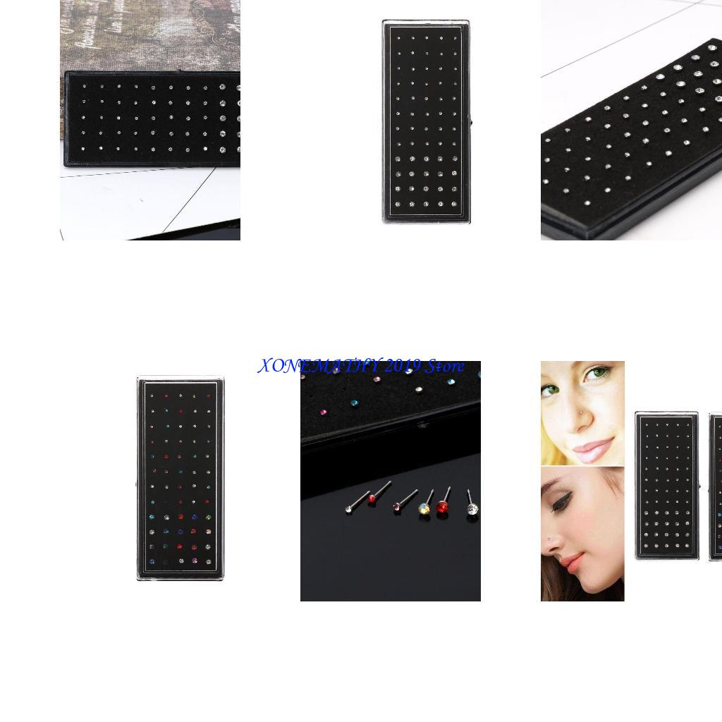 Body Jewelry Jewelry Box - F42F NECE 60 PC anelli naso