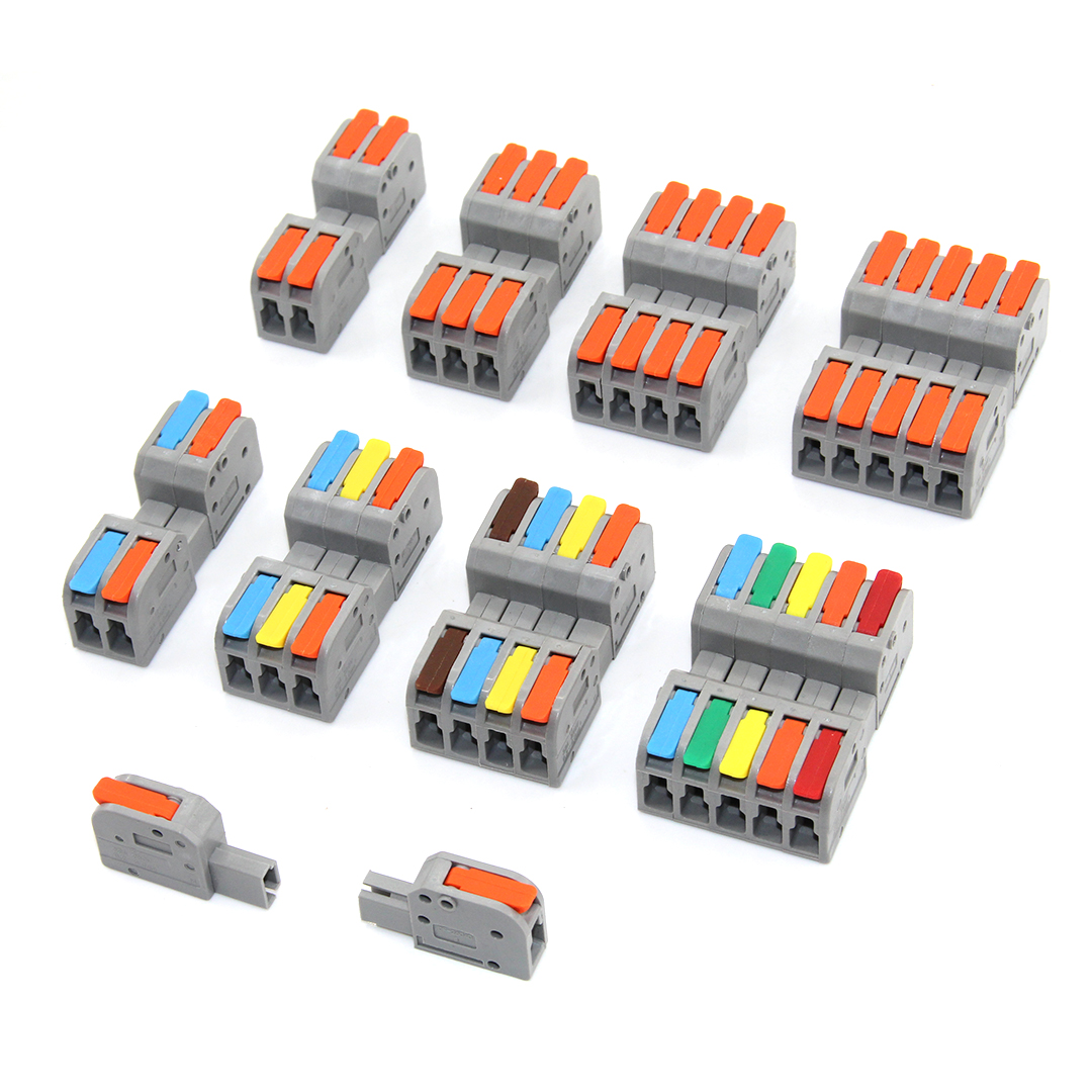 Threadless Push Pin - Connettore di cablaggio rapido 1/5/10pc multiplo