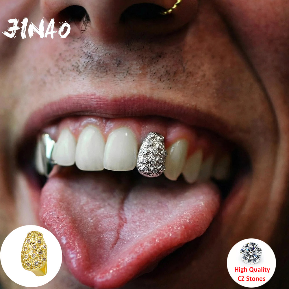 Body Jewelry For Men - JINAO Grillz Hip Hop da uomo,