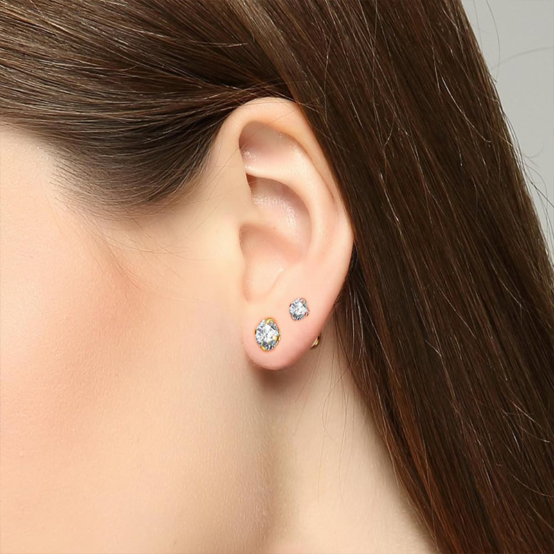 Orecchini a perno in titanio 1 - Body Jewelry Back recensione e prezzo
