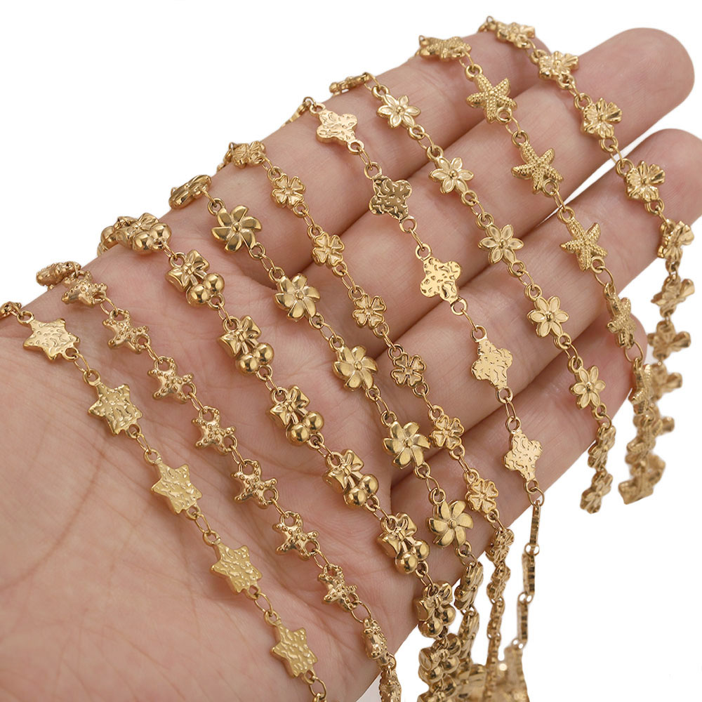 Catena a maglie a stella flore - Body Jewelry For You recensione e prezzo