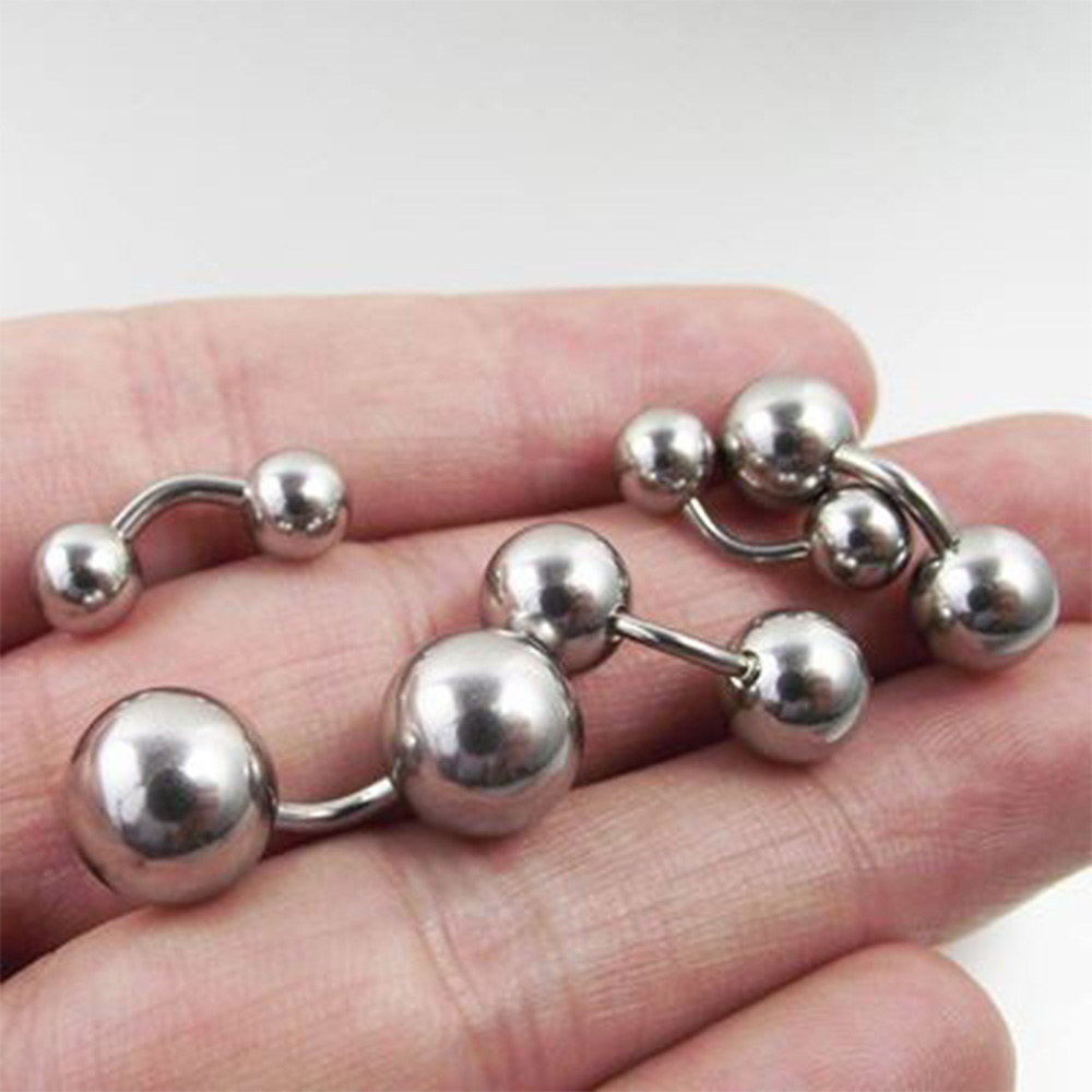 1 pz PA capezzolo anello vagin - Nipple Bar Curved recensione e prezzo