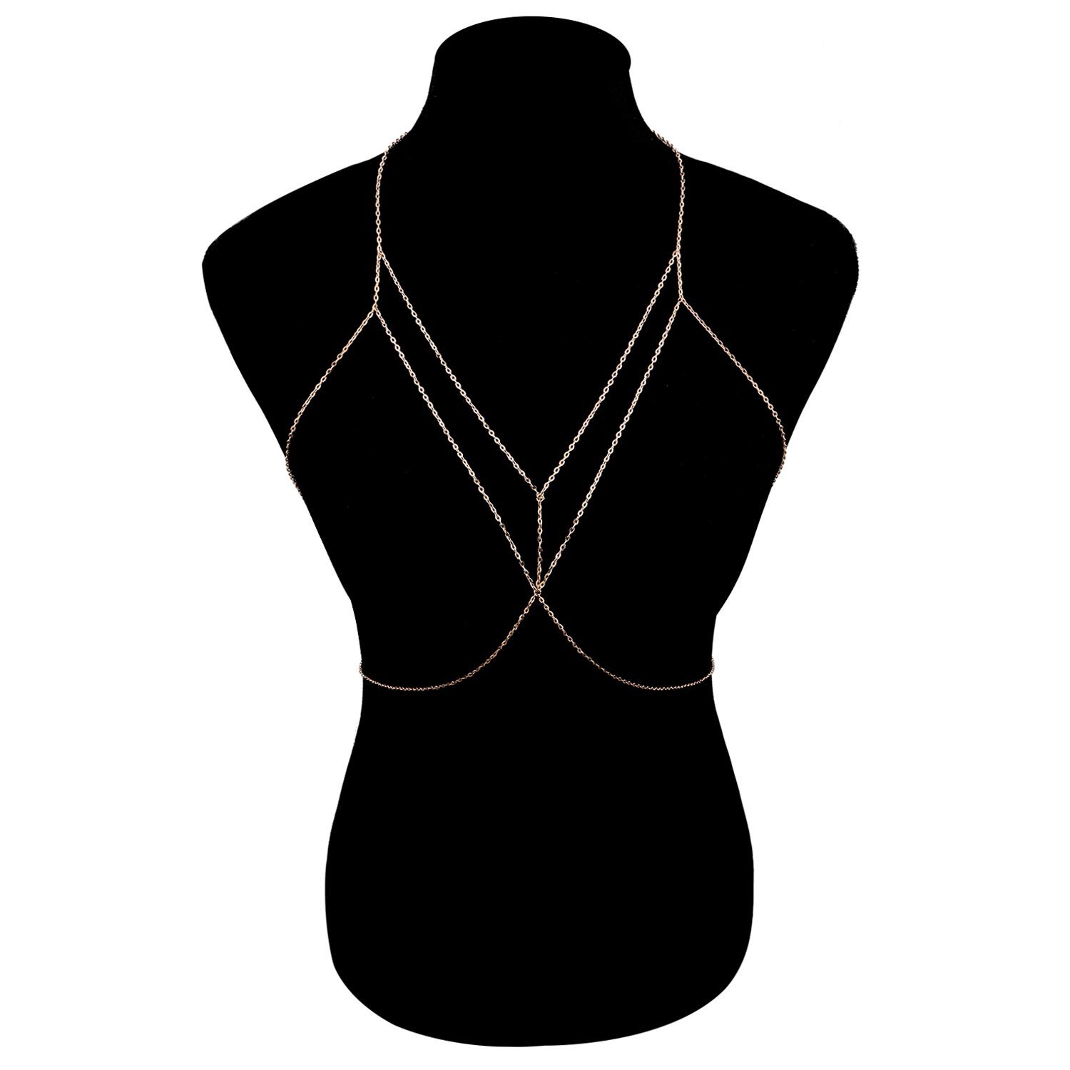 Catena per il corpo sfalsata p - Body Jewelry Sale recensione e prezzo