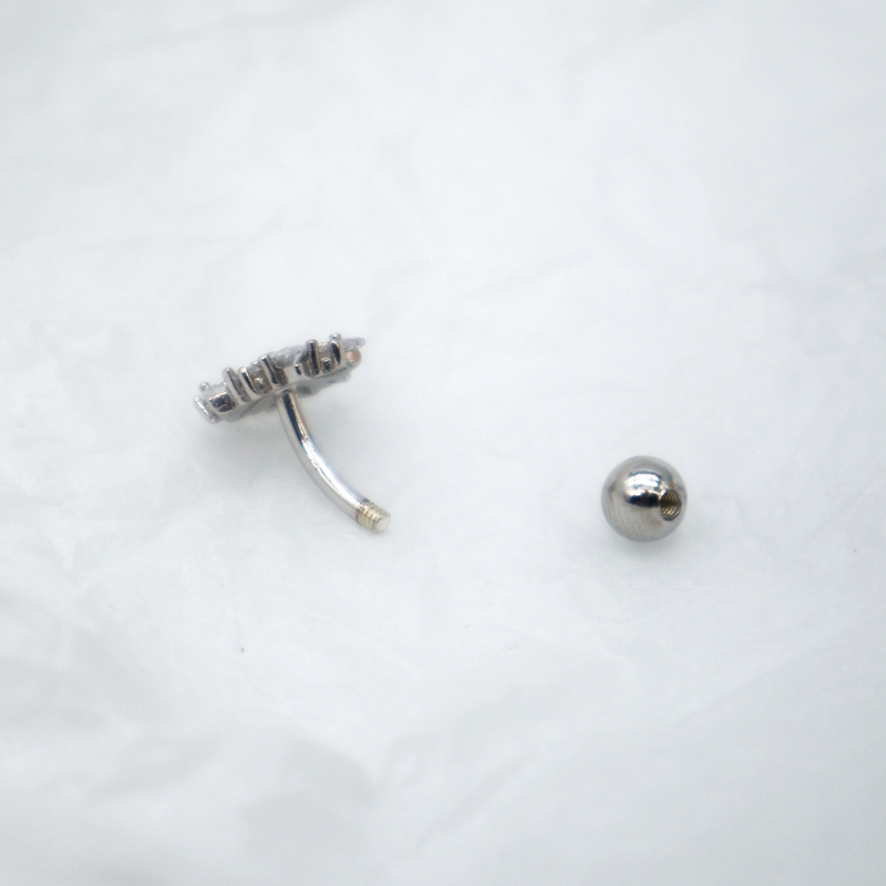 MIQIAO Argento 925 Fiore Ombel - Body Jewelry Trend recensione e prezzo