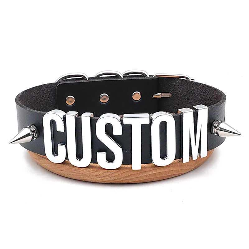 Punk rivetto lettere personali - Body Jewelry Goth recensione e prezzo
