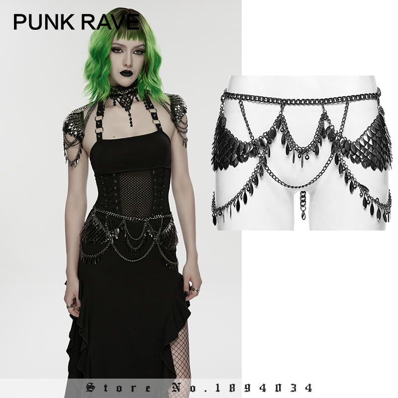 PUNK RAVE Catena da vita da do - Body Jewelry Metal Types recensione e prezzo