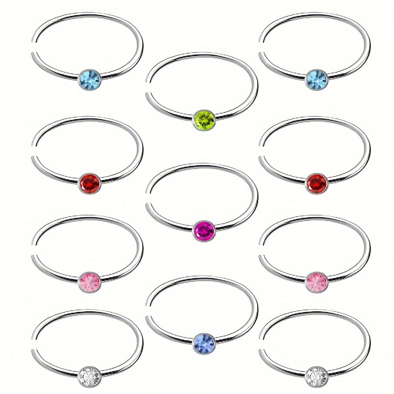 40 pz/scatola Scintillante Str - Body Jewelry Jewelry Box recensione e prezzo