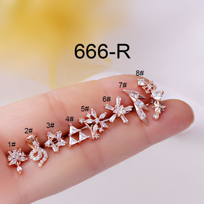 1 pezzo Piercing orecchini in  - Body Jewelry Trend recensione e prezzo