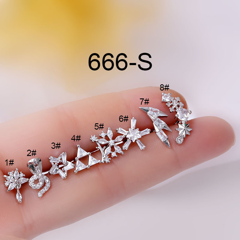 1 pezzo Piercing orecchini in  - Body Jewelry Trend recensione e prezzo