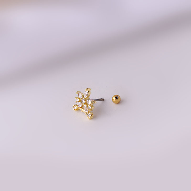 1 pezzo Piercing orecchini in  - Body Jewelry Trend recensione e prezzo