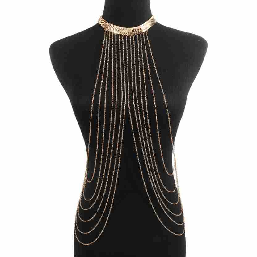 Catena per il corpo a frange m - Body Jewelry Sale recensione e prezzo