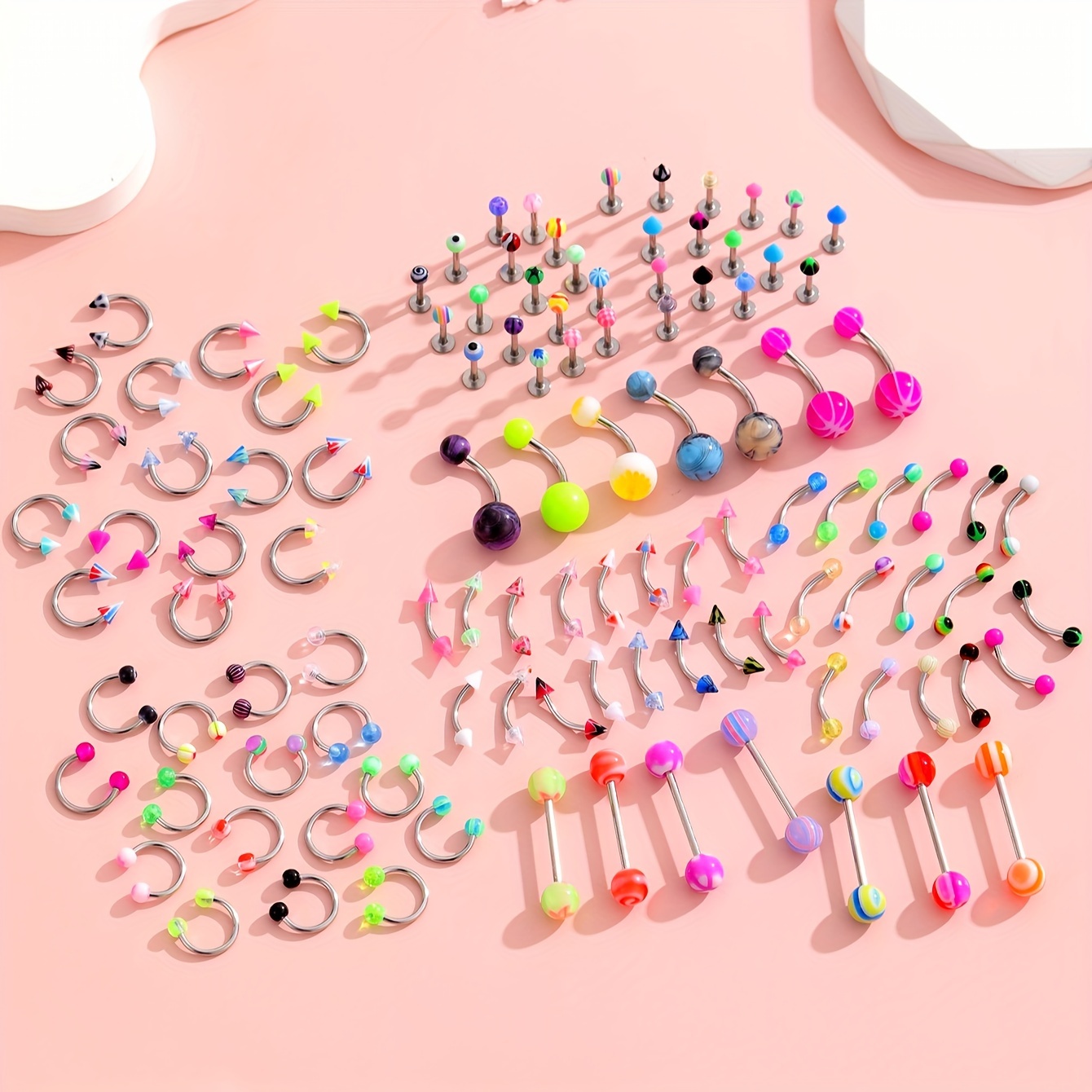 45/80/110 pezzi stili misti in - Body Jewelry Jewelry Box recensione e prezzo