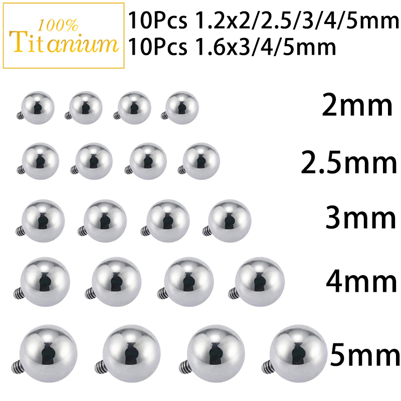 10Pc Grado Impianto ASTM G23 T - Body Jewelry Implants recensione e prezzo