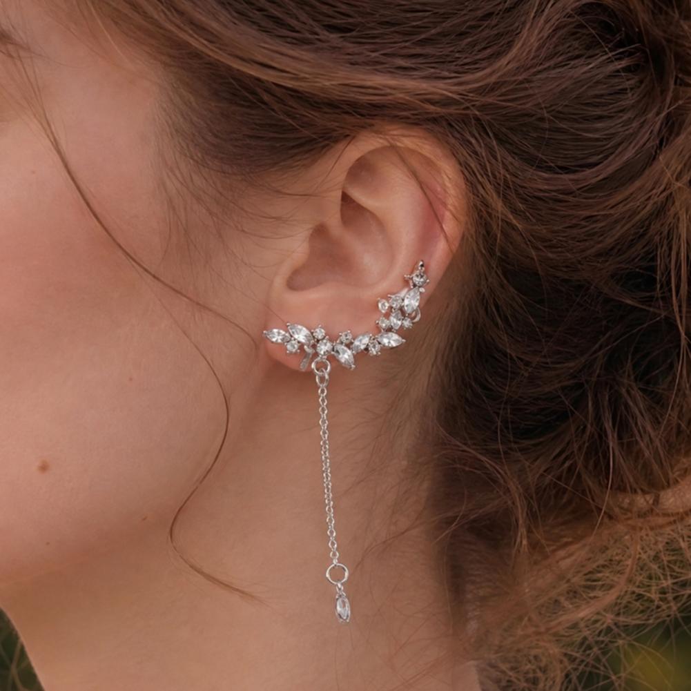 Orecchini Pendenti Lunghi con  - Cluster Stud Ear recensione e prezzo