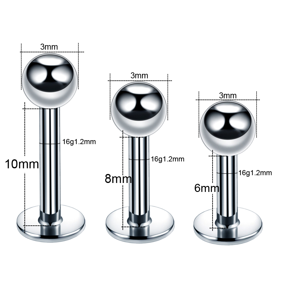 1 pz Grado Impianto Titanio La - Body Jewelry Implants recensione e prezzo