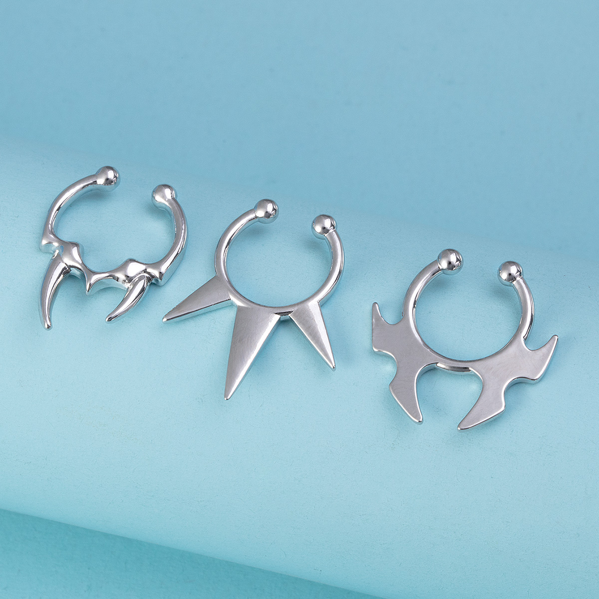 1-3 pezzi clip finte su anelli - Body Jewelry Implants recensione e prezzo