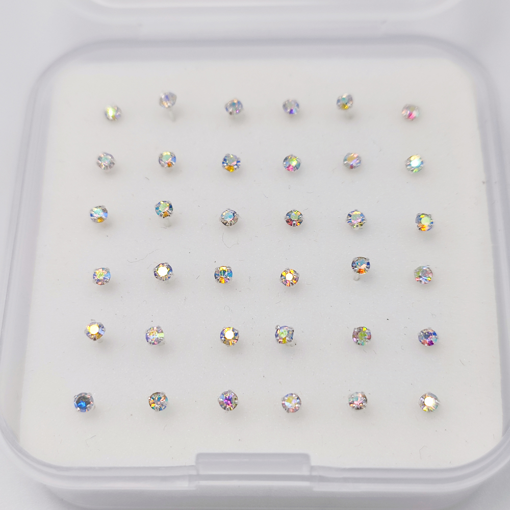 Orecchini a bottone in argento - Body Jewelry Jewelry Box recensione e prezzo