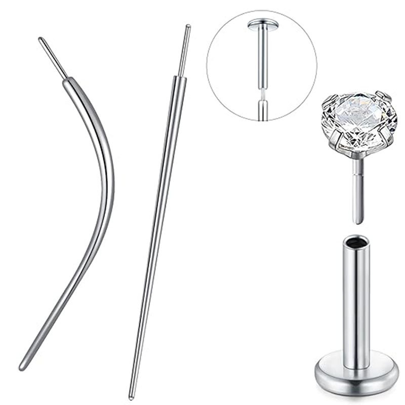 10 pezzi ASTM F136 aghi per pi - Body Jewelry Metal Types recensione e prezzo