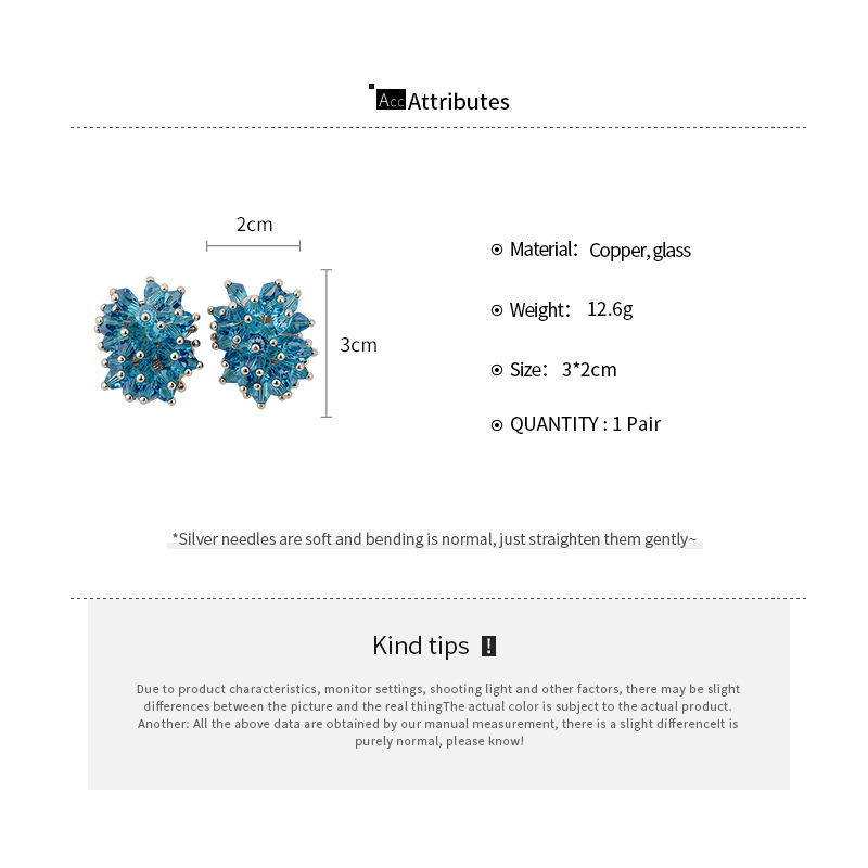 Orecchini a Perno Artigianali  - Cluster Stud Ear recensione e prezzo