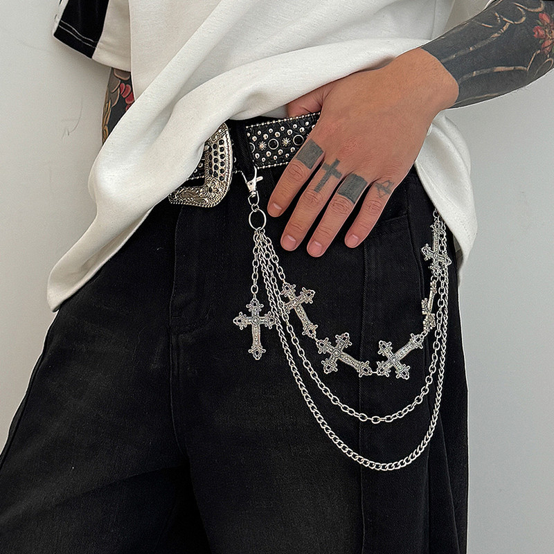 Moda punk pantaloni in metallo - Body Jewelry For Men recensione e prezzo