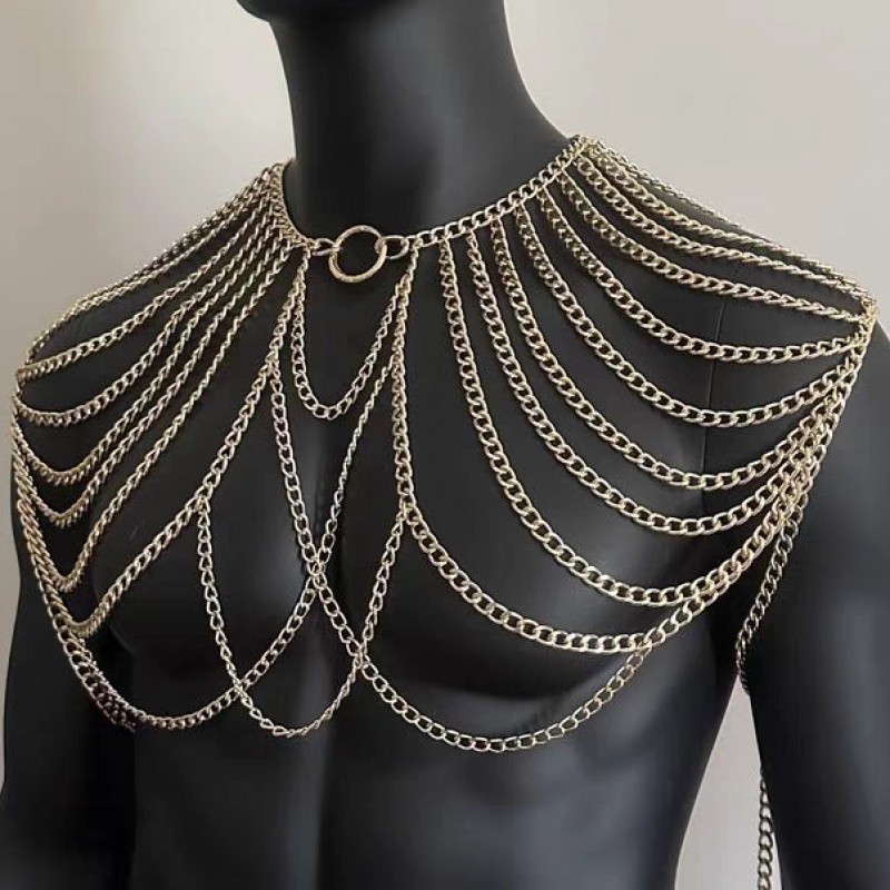 Catena per il corpo da uomo, g - Body Jewelry For Men recensione e prezzo