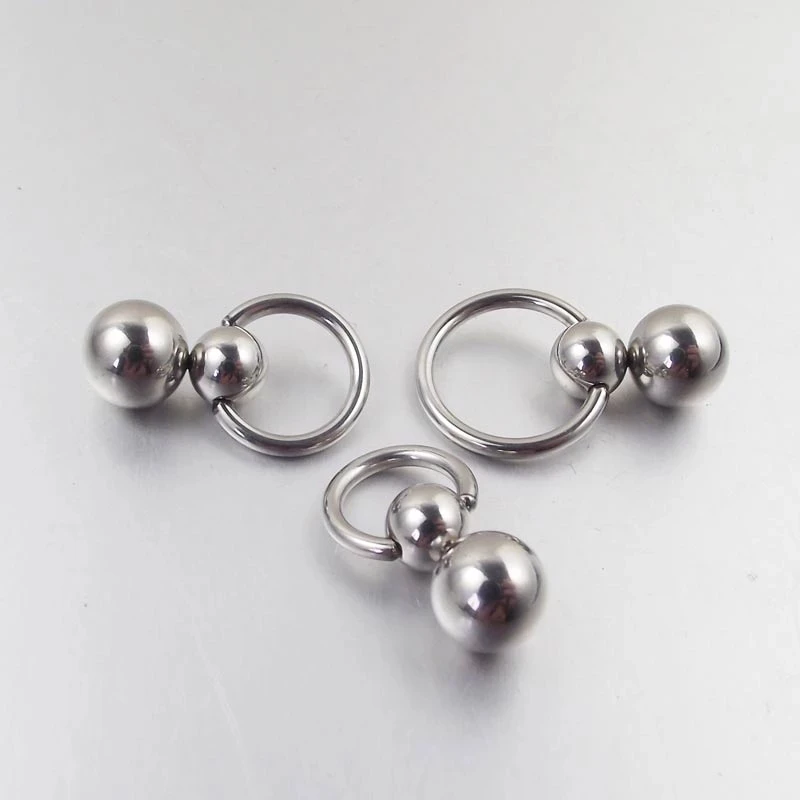 In acciaio inox doppia palla C - Nipple Bar Curved recensione e prezzo