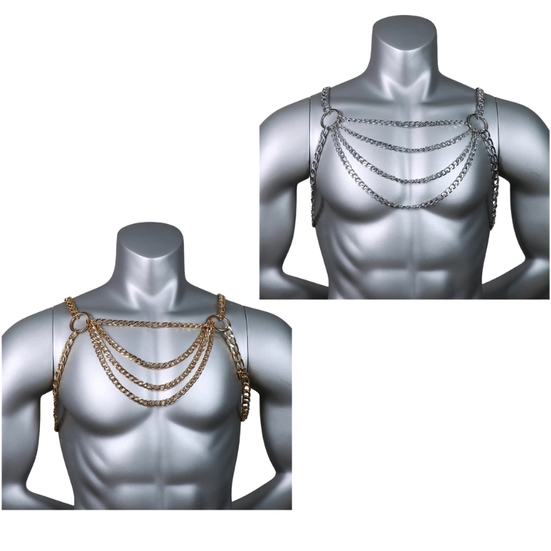 Collana da uomo sexy in metall - Body Jewelry For Men recensione e prezzo