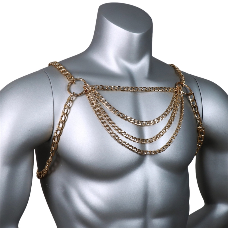 Collana da uomo sexy in metall - Body Jewelry For Men recensione e prezzo