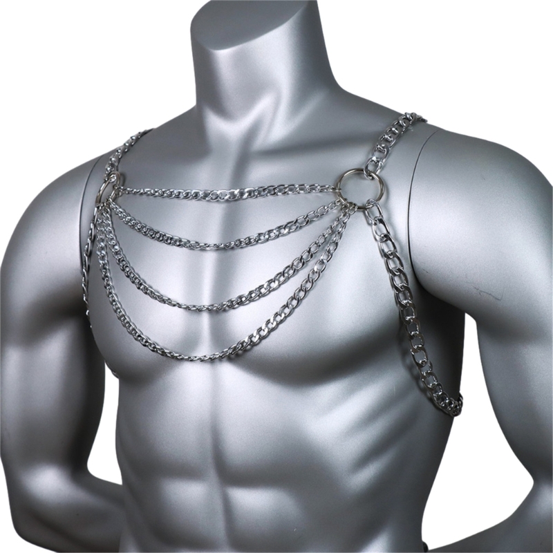 Collana da uomo sexy in metall - Body Jewelry For Men recensione e prezzo