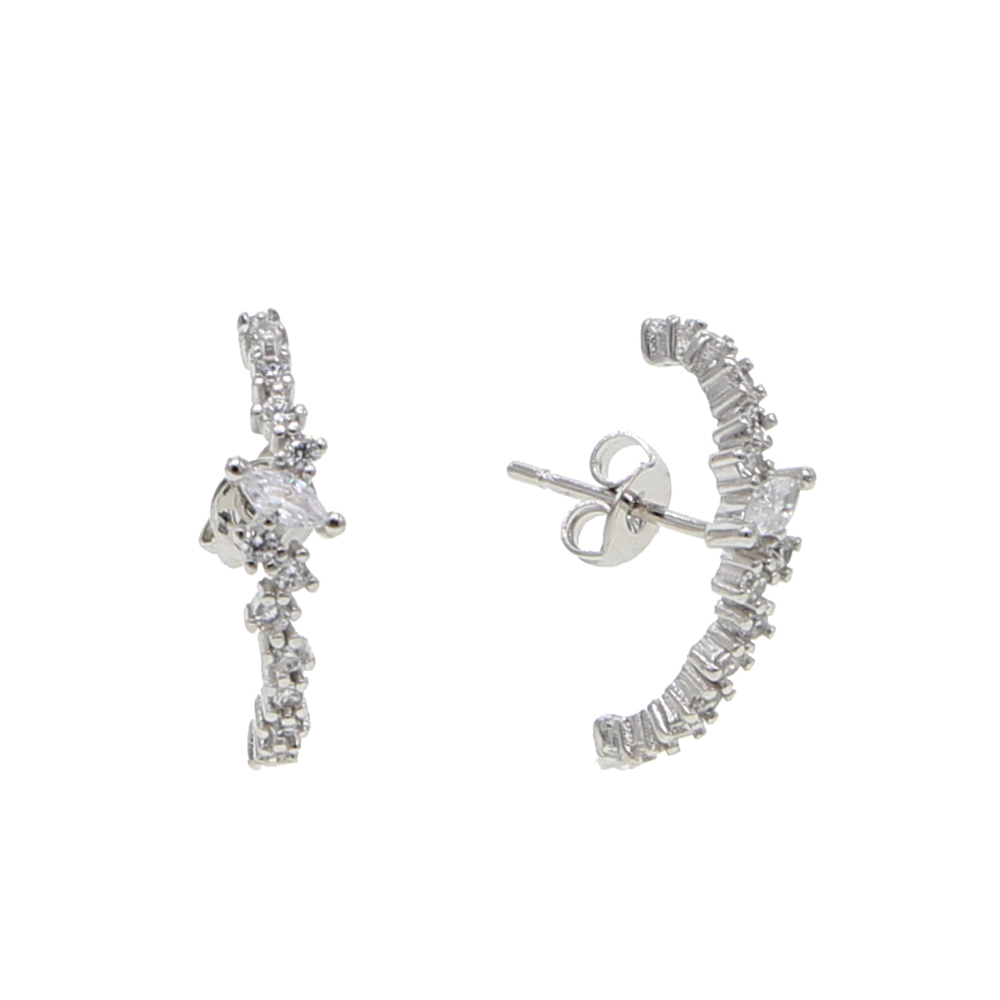 scintillante bling cz cluster  - Cluster Stud Ear recensione e prezzo