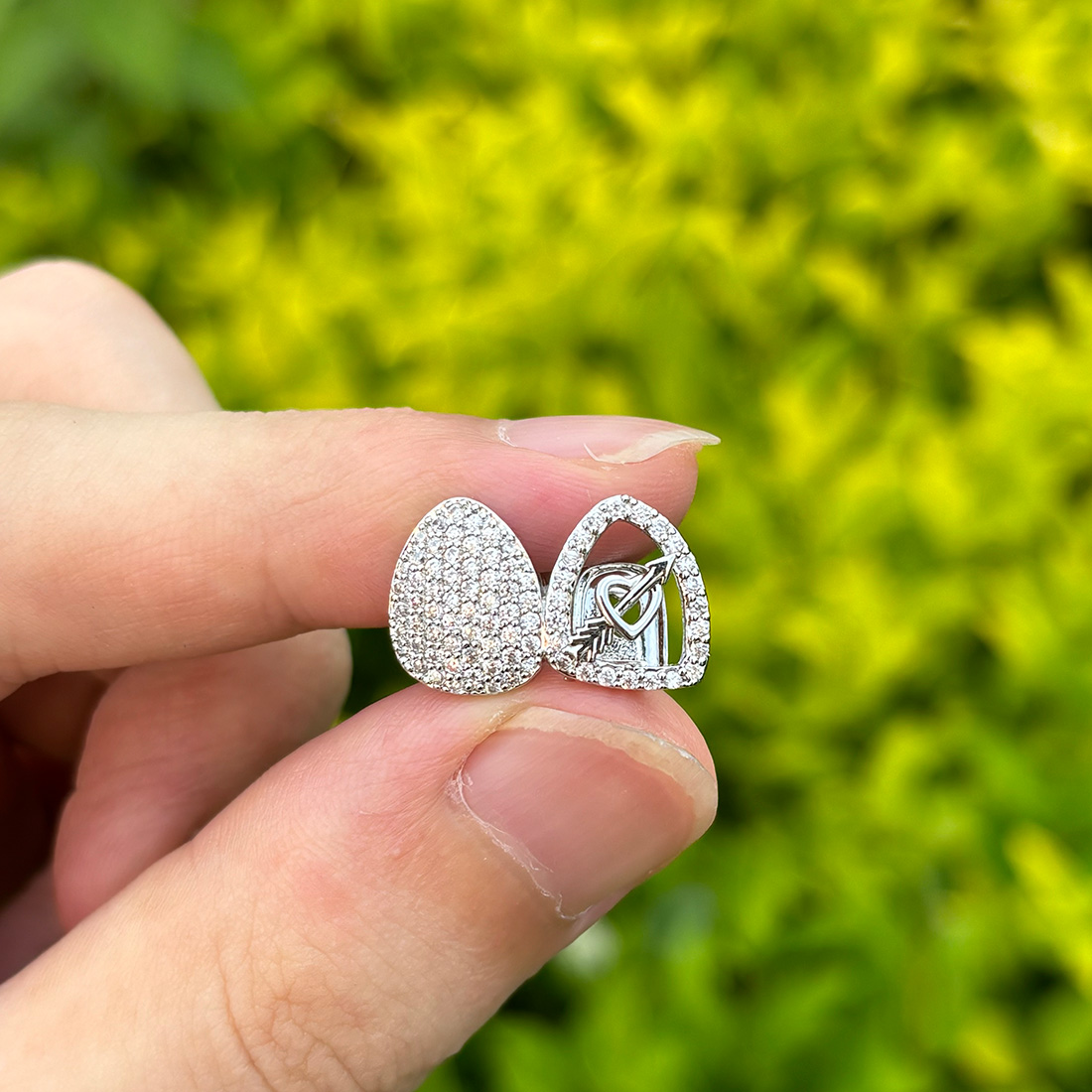RACHELZ Hip Hop Double Love He - Body Jewelry For Men recensione e prezzo