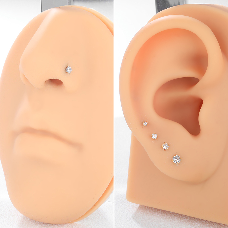 1/5 pz Piercing per Naso in Ti - Body Jewelry Implants recensione e prezzo