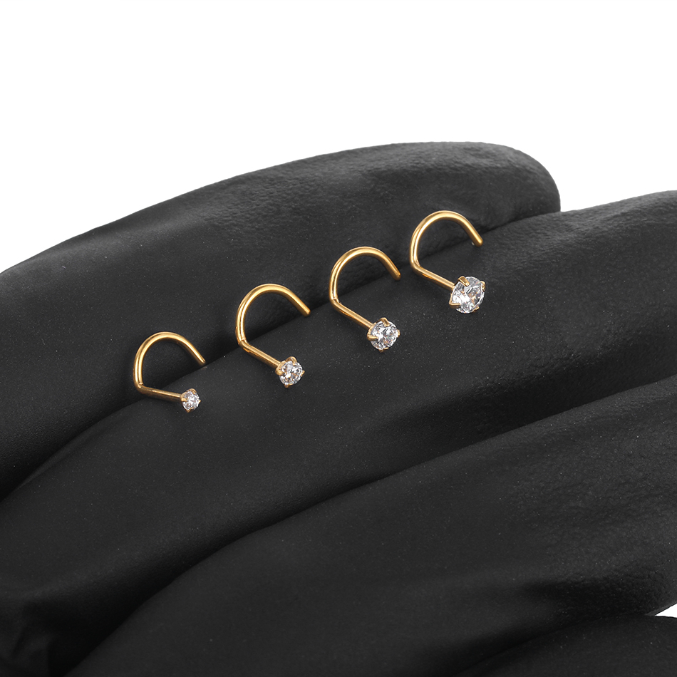 1/5 pz Piercing per Naso in Ti - Body Jewelry Implants recensione e prezzo