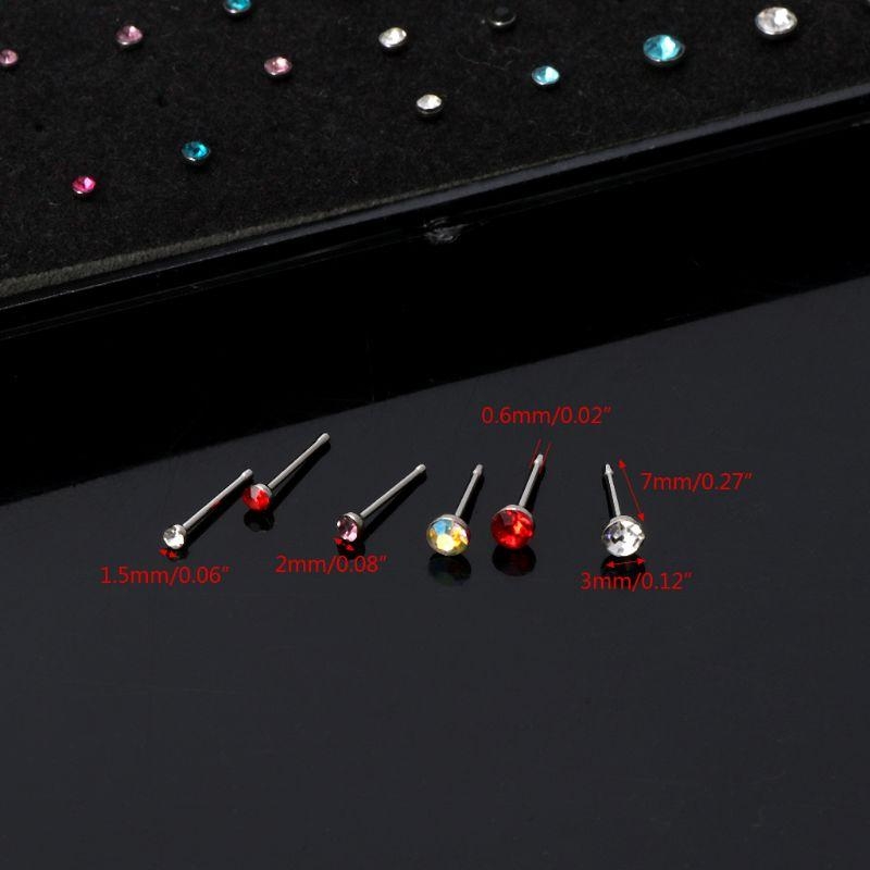 F42F NECE 60 PC anelli naso in - Body Jewelry Jewelry Box recensione e prezzo