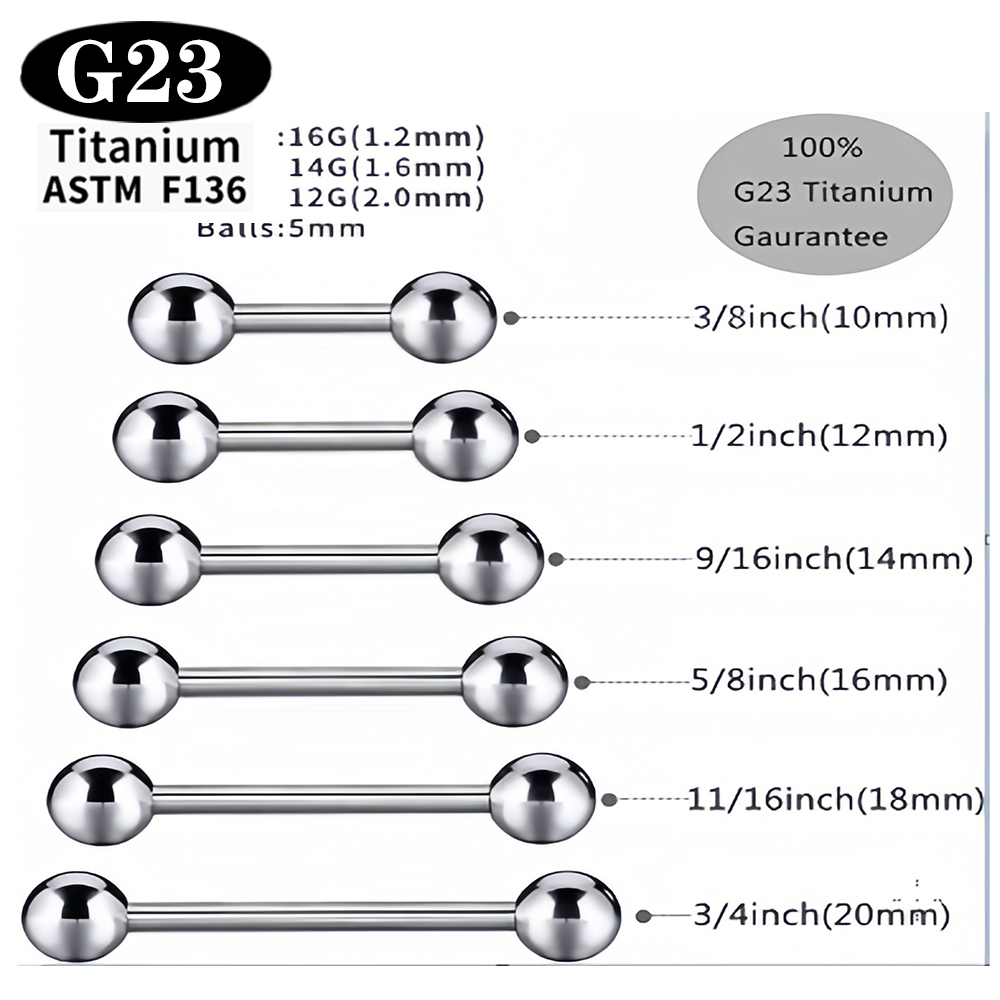 1/5/50 Pezzi ASTM F136 Titanio - Body Jewelry Implants recensione e prezzo