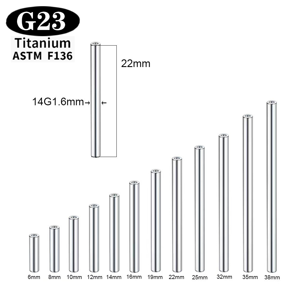 1/5/50 Pezzi ASTM F136 Titanio - Body Jewelry Implants recensione e prezzo