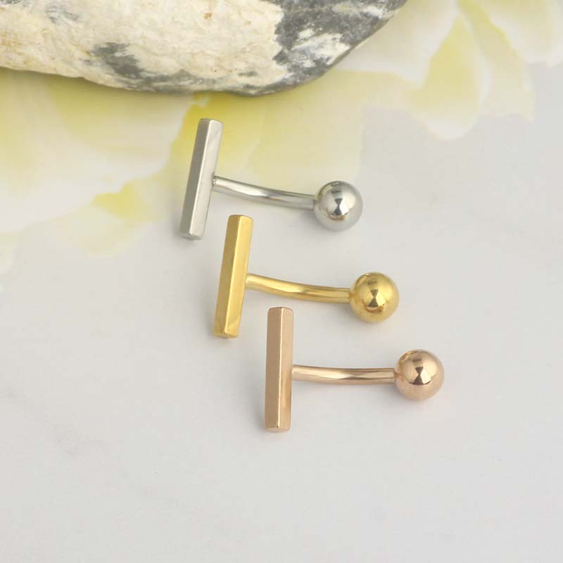 Anello per ombelico pendente s - Body Jewelry Co recensione e prezzo