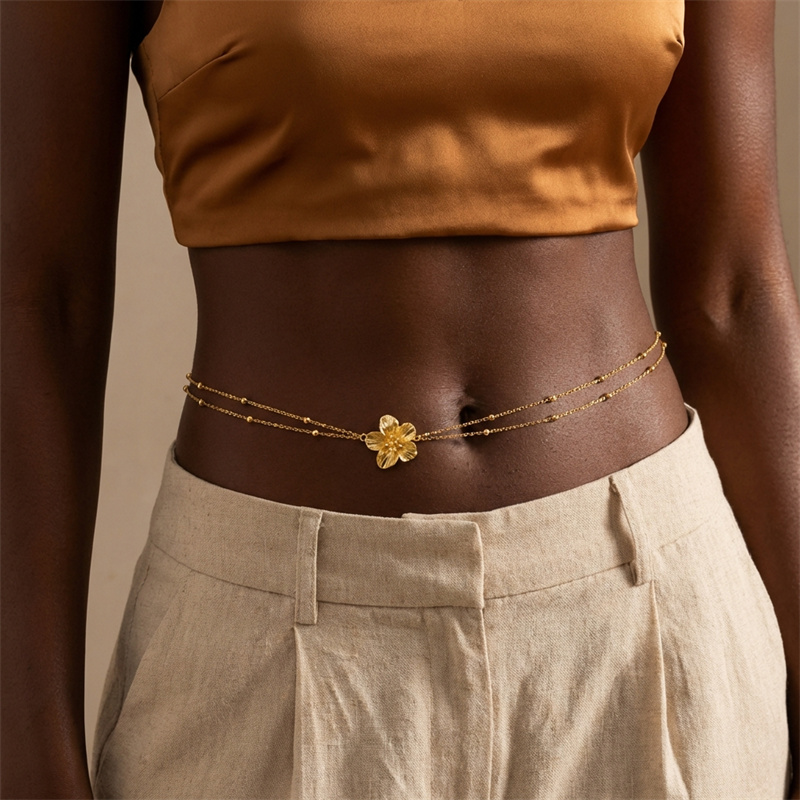 Catene per Pancia a Doppio Str - Body Jewelry Sale recensione e prezzo